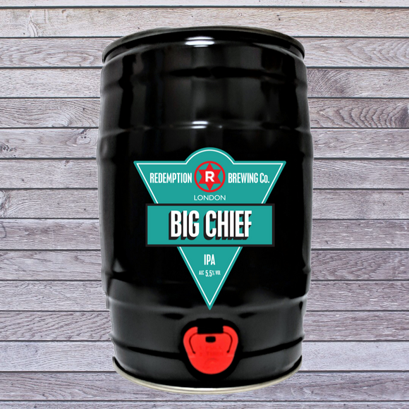 Big Chief IPA 5.5% abv - 5 litre Mini Cask